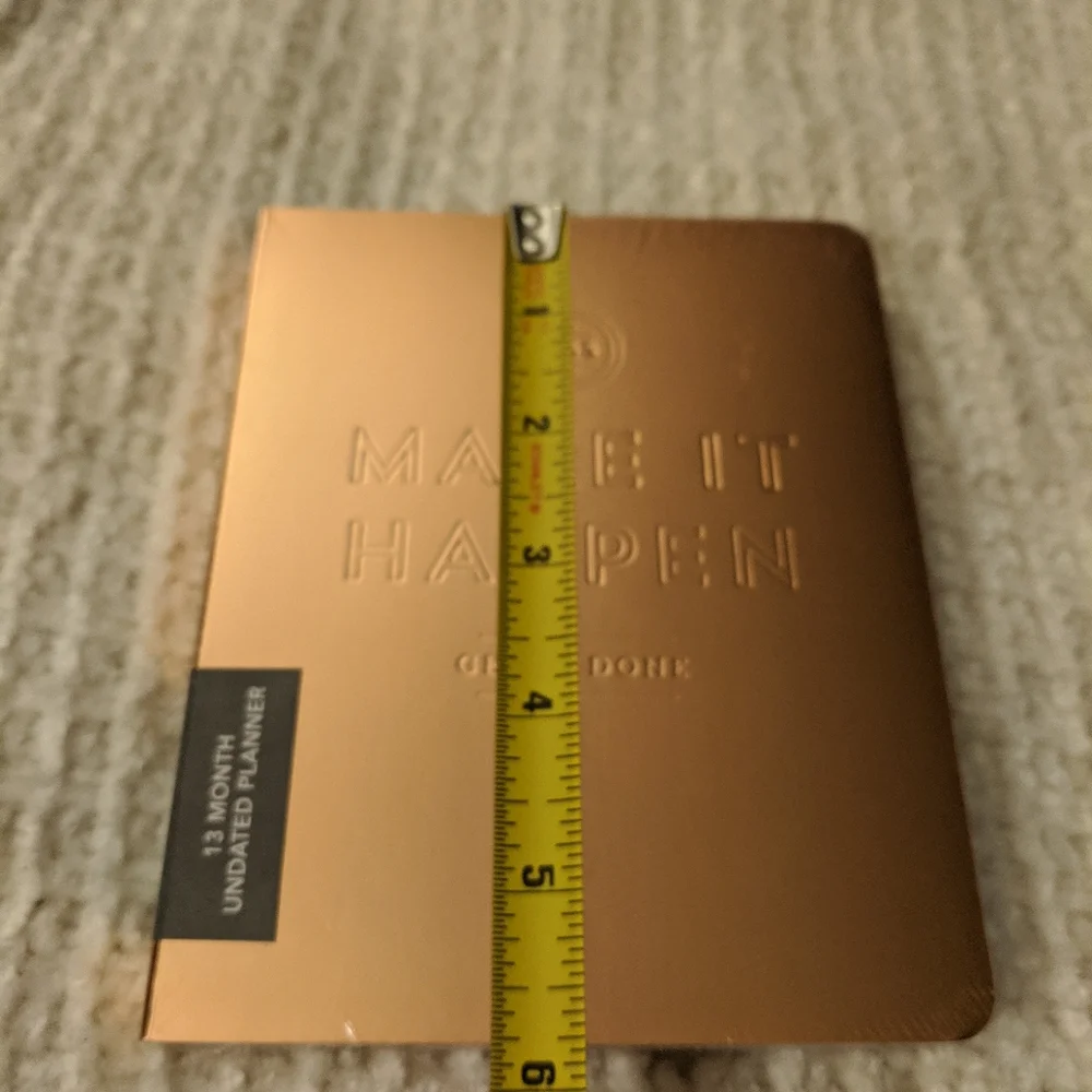 NEW! **1 LEFT** Undated Planner